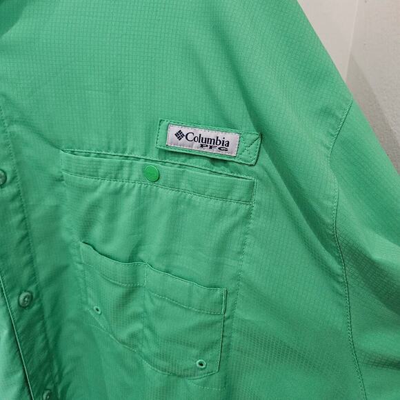 Men's Long Sleeve PFG Fishing Shirt by Columbia Size XXL - Picture 6 of 9